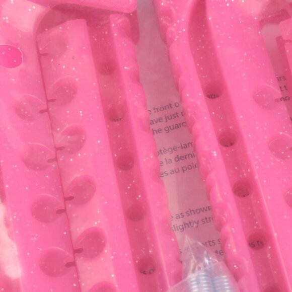 Ice Skate Blade Guards - Universal Size -Pink Glitter Winter Games NEW - Picture 4 of 4